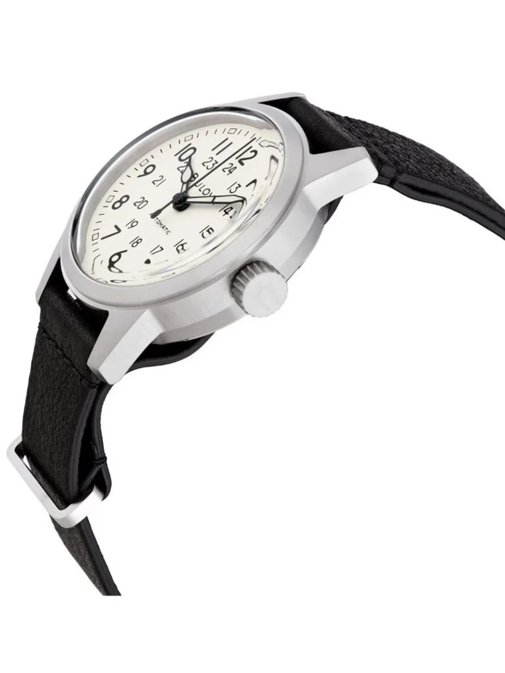 NWT Bulova Hack Automatic Ivory Dial Men's Watch